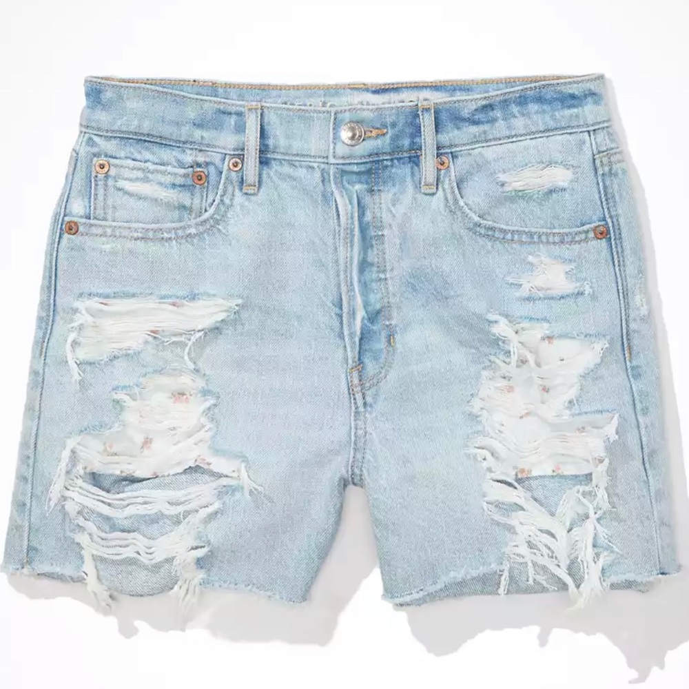 American eagle AE 90s Boyfriend jean shorts - Picture 7 of 9